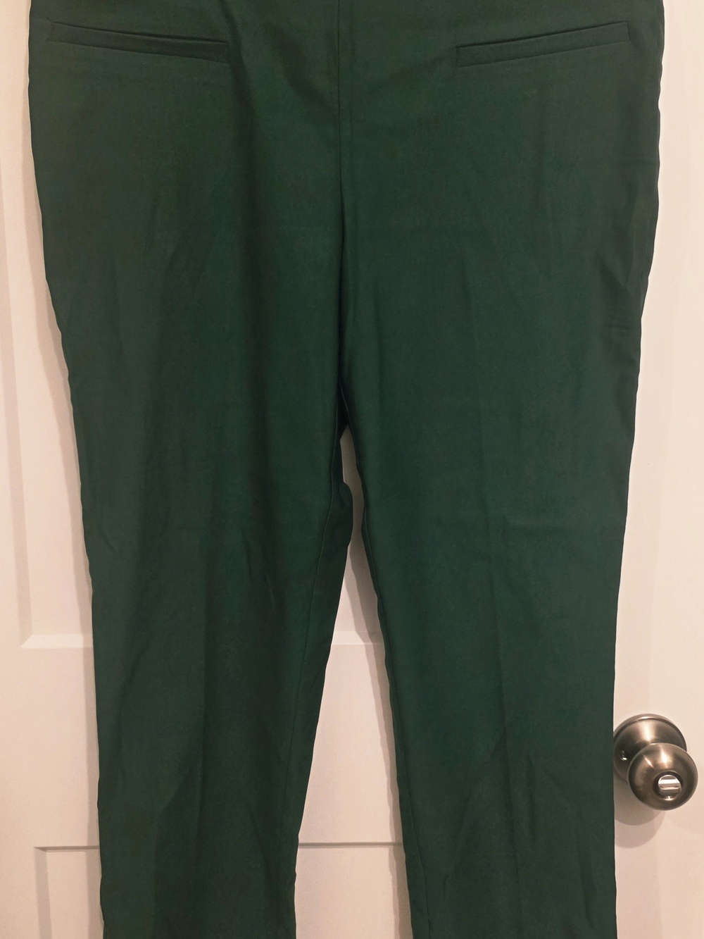 crown & ivy Forest Green Tailored Ankle Pants